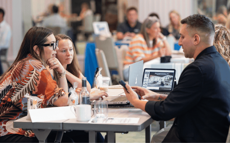 SLDM25 GIF (800 x 500 px) Senior Lifestyle Design Match 2026 at The Mining Exchange in Colorado Springs, Colo.
